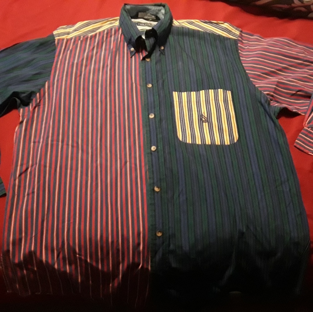 Vintage 90's Nautica long sleeve shirt size large